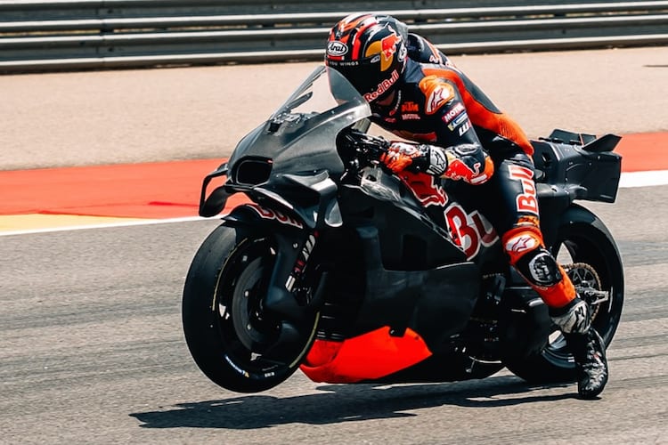 Maverick Vinales fuhr beim MotoGP-Test in Aragon Bestzeit