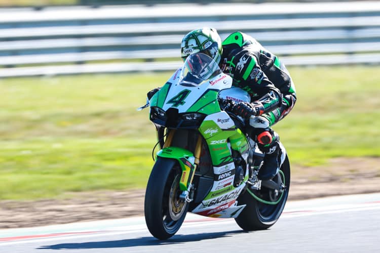 Martin Vugrinec ist einer von zwei Kawasaki-Piloten