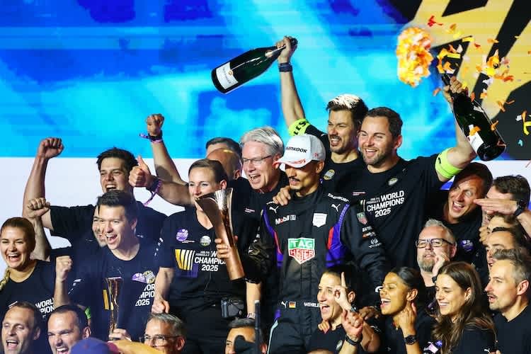 Porsche durfte in London die Titel in der Team- und Herstellerwertung feiern