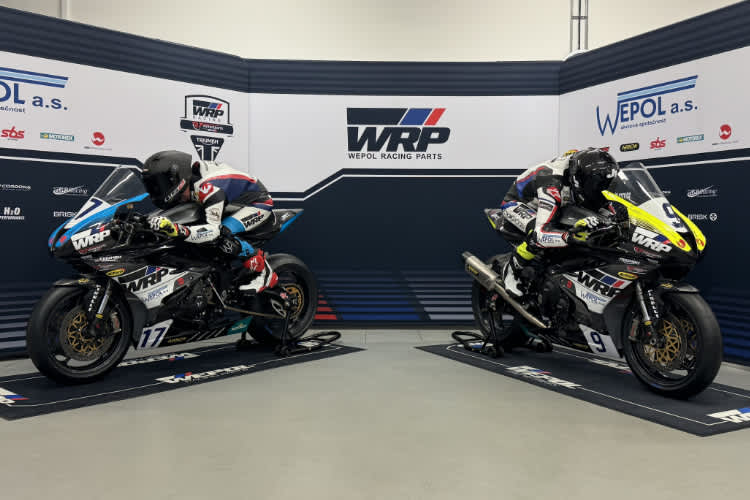 Das WRP-Team (v.l.): John McPhee, Rob Vennegoor, Ludek Weag, Frank Krekeler und Jorge Navarro