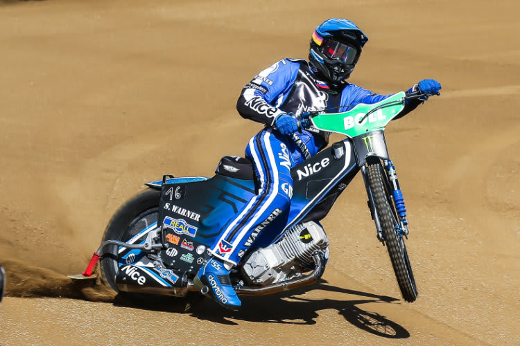 Matej Zagar ist der renommiertes Fahrer im Bundesliga-Aufgebot