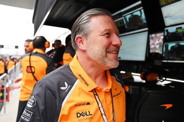 McLaren-CEO Zak Brown sieht sich als Dirigent des Teams aus Woking