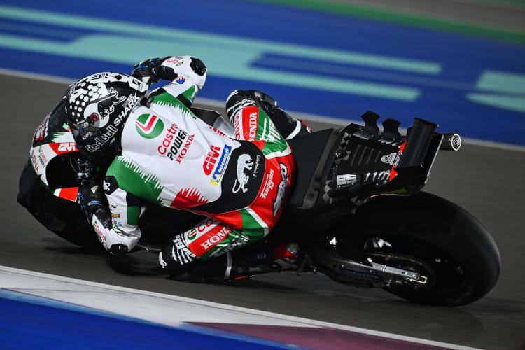 Johann Zarco auf der Honda RC213V 