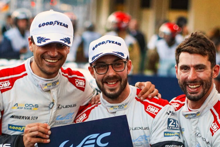 Clemens Schmid (li.) mit Petru Umbrarescu und José María López