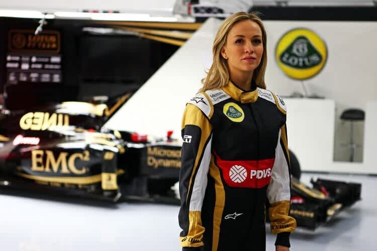 Carmen Jordá 2014 bei Lotus