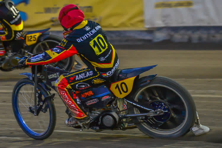 Mario Niedermeier konnte bei der Team-WM in Vechta voll überzeugen