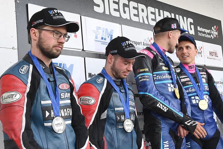 Sam und Tom Christie, Harry Payne, Kevin Rousseau (vlnr.)