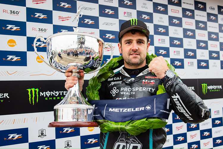 Michael Dunlop gewinnt zum dritten Mal in Folge die Wahl «Rider of the Year»