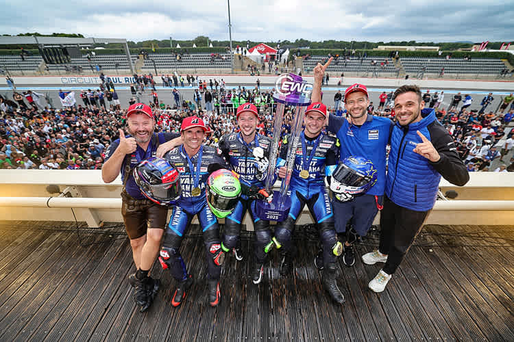Das Yamaha Austria Racing Team entschied 2025 die Endurance-WM für sich