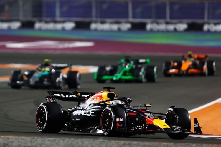 Max Verstappen vergangenes Jahr in Katar