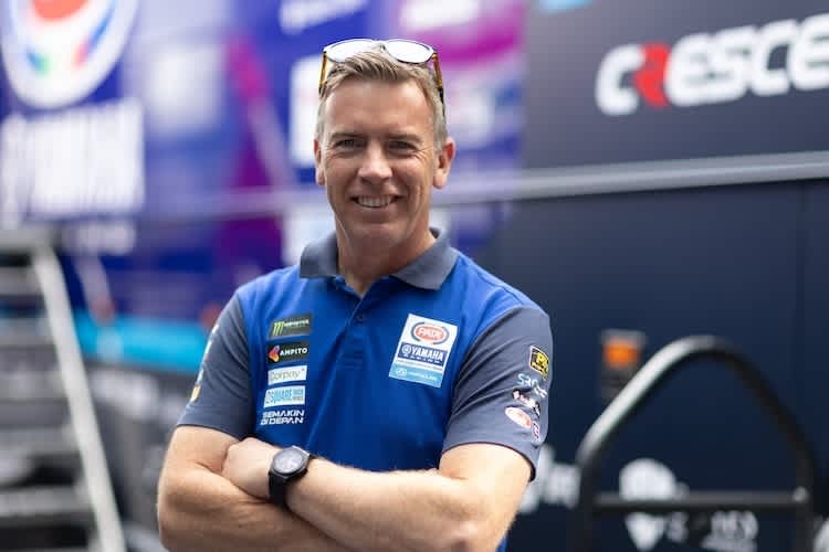 Yamaha-Teamchef Paul Denning