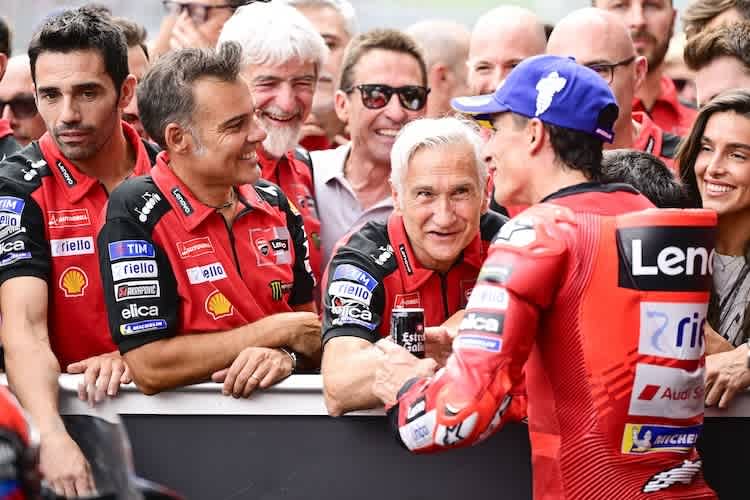 Marc Marquez beeindruckte Davide Tardozzi und Ducati