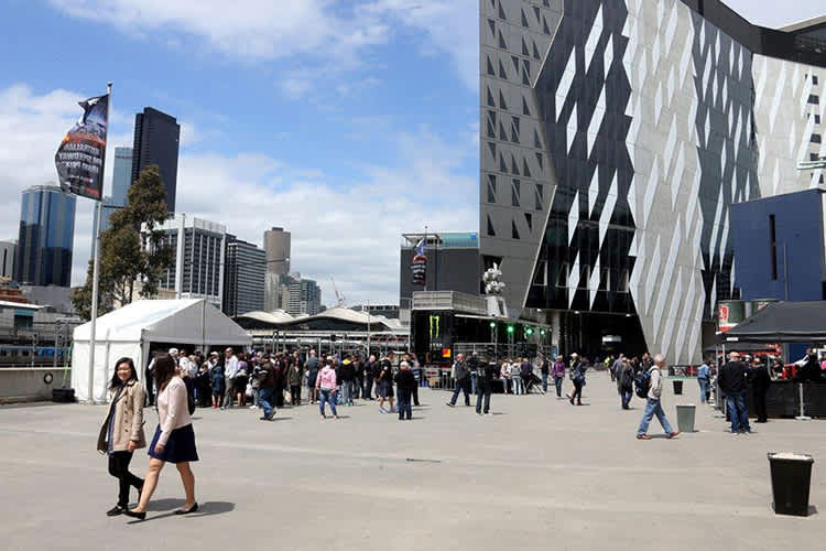 Zum Grand Prix nach Melbourne kamen zu wenige Fans