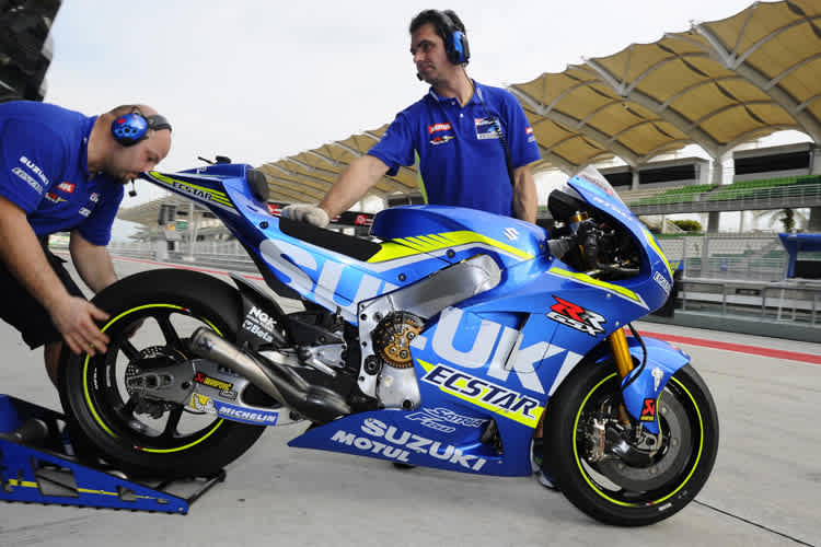 Die Suzuki GSX-RR wird laufend verbessert