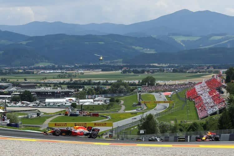 Einmalige Atmosphäre am Red Bull Ring