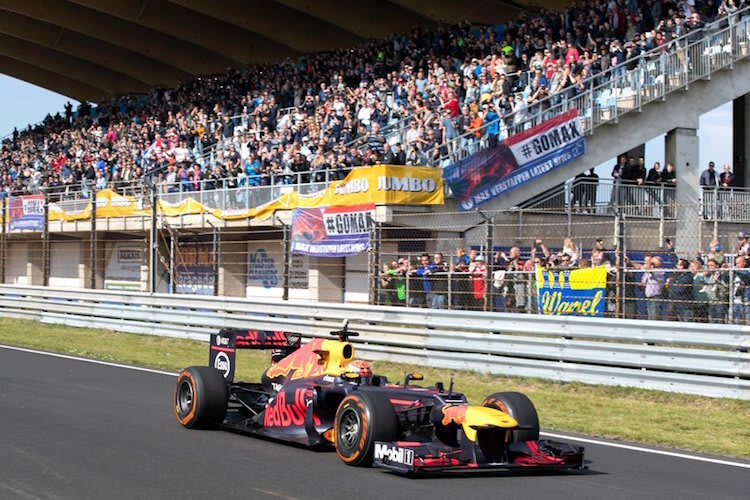 Max Verstappen begeisterte in Zandvoort die Fans