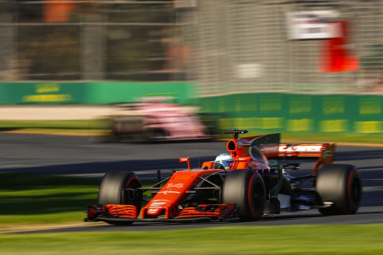 Fernando Alonso im Albert-Park