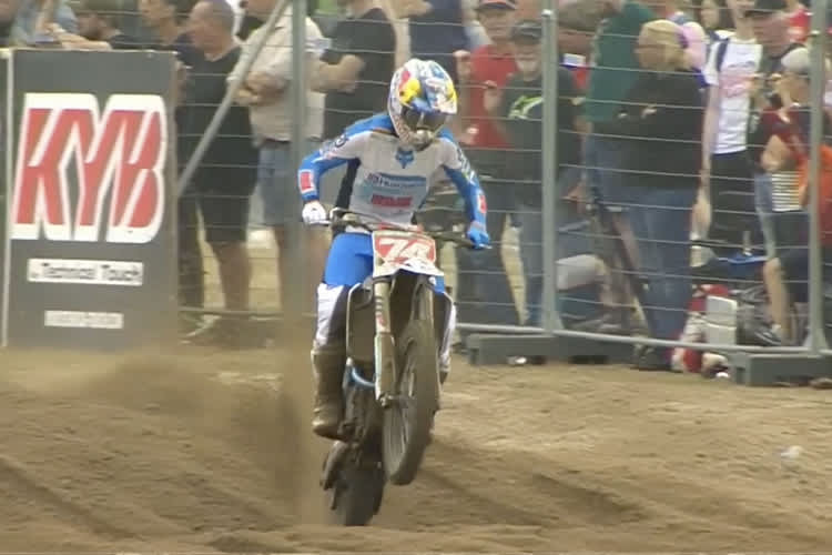 Kay de Wolf gewann das Qualifikationsrennen in Lommel