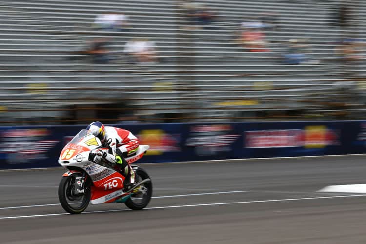 Philipp Öttl im Training auf dem Indianapolis Motor Speedway