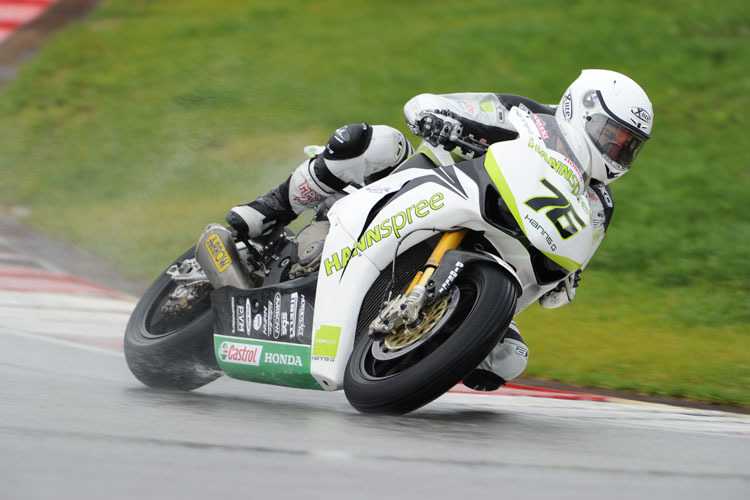 Im Nassen fühlte sich Neukirchner wohl