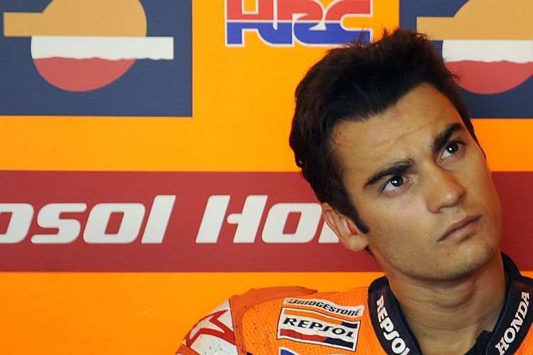 Daniel Pedrosa: Bei Ducati im Gespräch.
