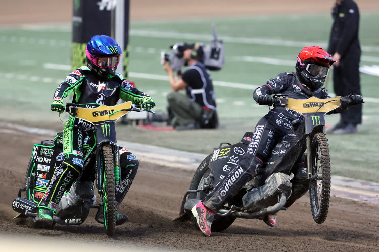 Kai Huckenbeck (re.) will gut in die Saison starten