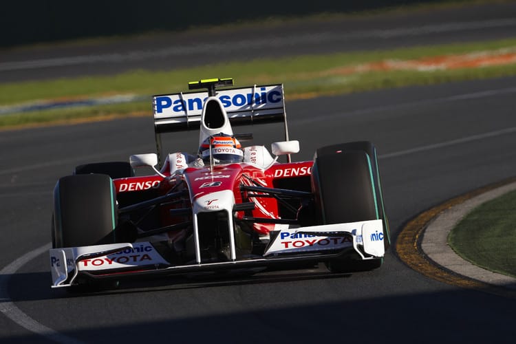 Timo Glock im Albert Park: Da schien noch alles in Ordnung zu sei