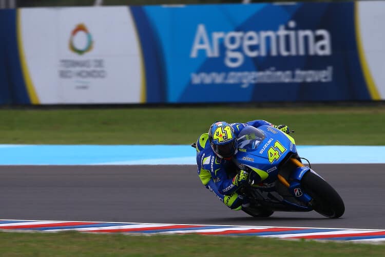 Aleix Espargaró war auf der Suzuki der schnellste Pilot am ersten Tag in Argentinien