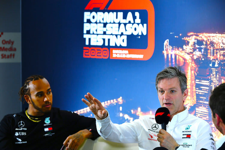 Lewis Hamilton und James Allison