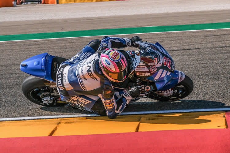 Jesko Raffin musste die Gegner in den Kurven überholen