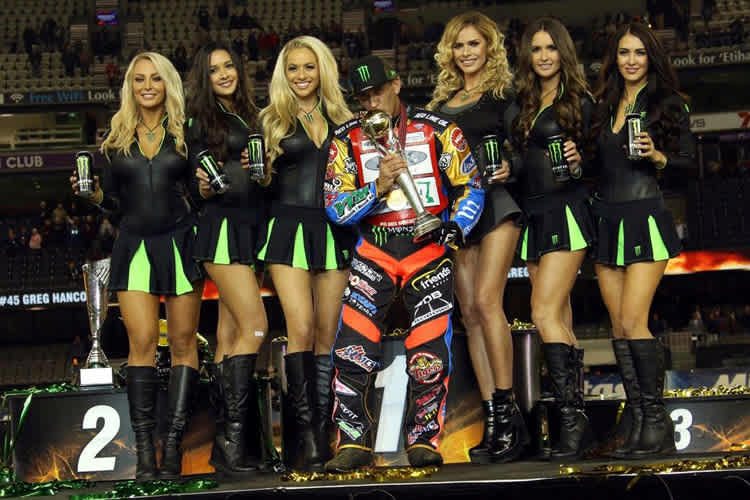 Champion Greg Hancock