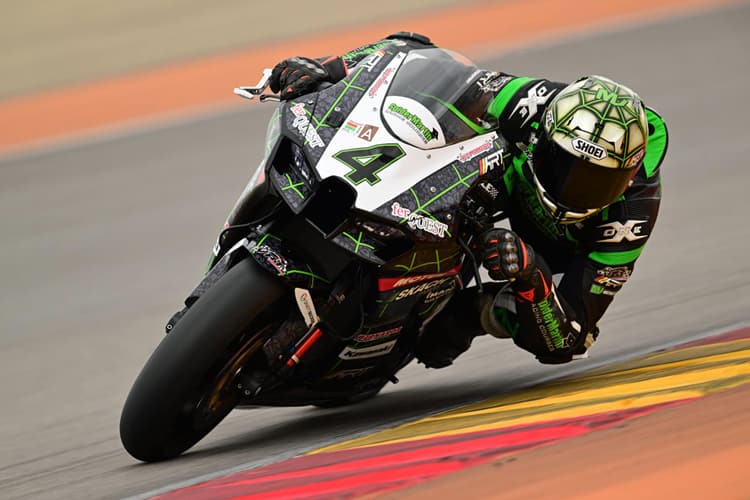 Martin Vugrinec beim Test