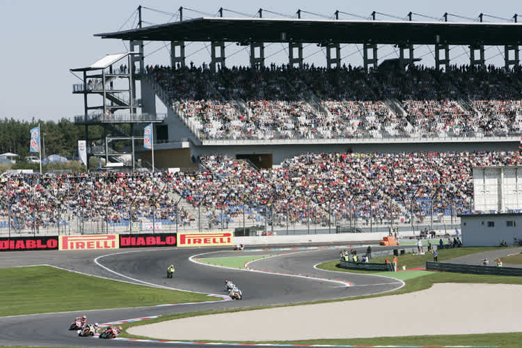 Der Superbike-WM-Lauf 2006 auf dem Lausitzring war nicht schlecht besucht