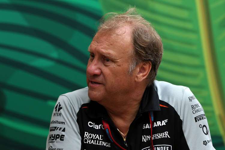 Bob Fernley: «Die Entscheidung liegt bei Vijay Mallya»