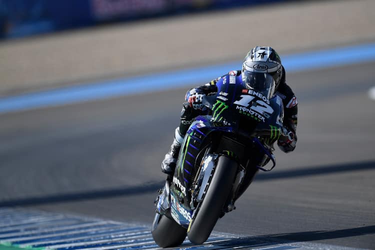 Maverick Viñales fuhr im FP1 Bestzeit