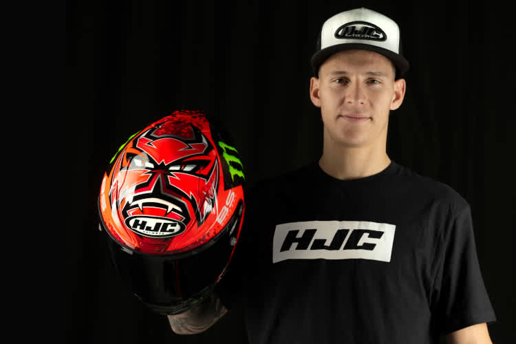 Fabio Quartararo wirbt ab sofort für HJC