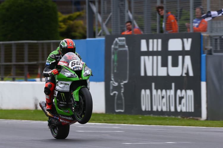 In Donington gewann Tom Sykes zum ersten Mal seit Juli 2014