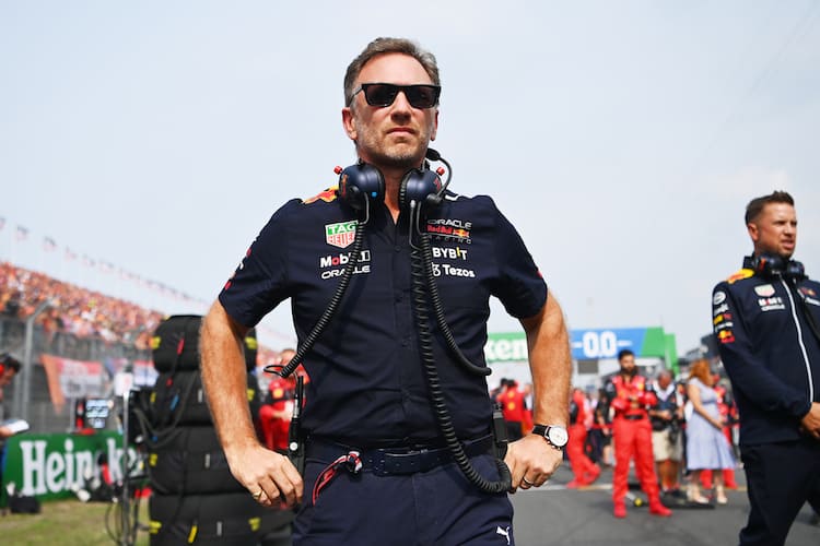 Red Bull Racing-Teamchef Christian Horner