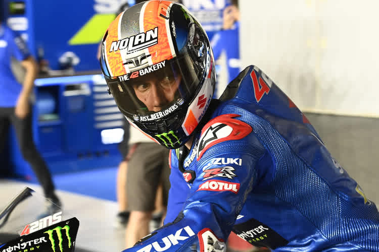 Alex Rins hat mit Blick auf eine schnelle Runde noch Luft nach oben