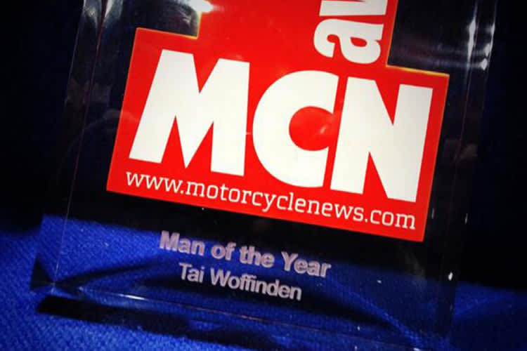 Diese prestigeträchtige Trophäe erhielt Tai Woffinden