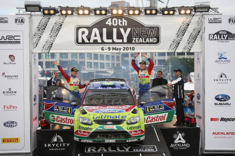 Latvala gewann die Rallye Neuseeland in diesem Jahr