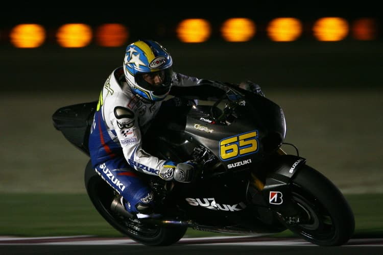 Loris Capirossi: Zweitschnellster mit der Suzuki.