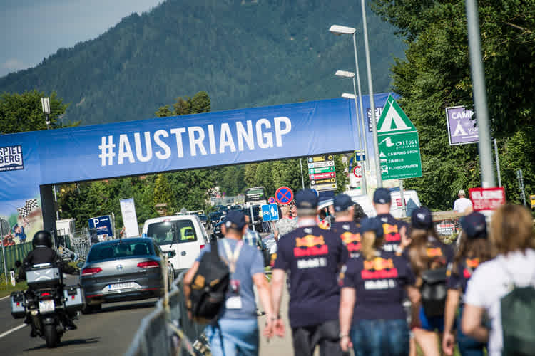 Anreise zum Spielberg: Mit Bestzeit zur Formel 1
