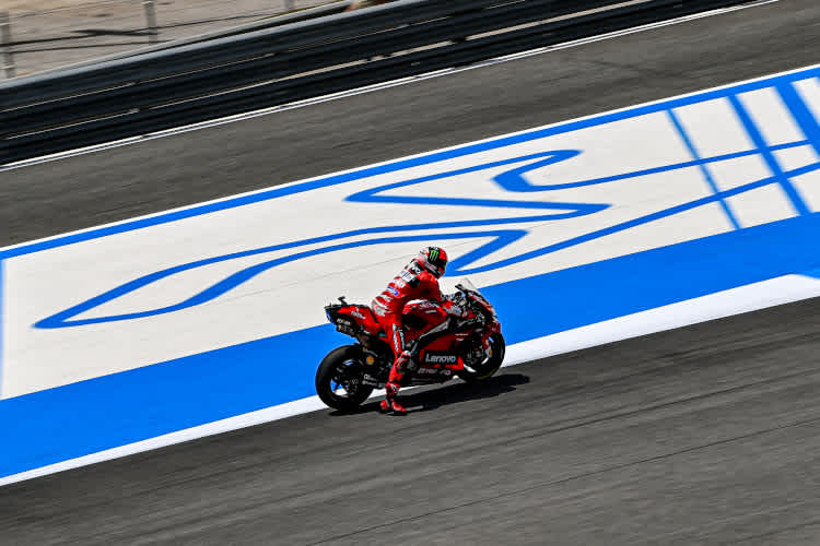 Pecco Bagnaia: Schnellster des FP3 auf dem Circuito de Jerez