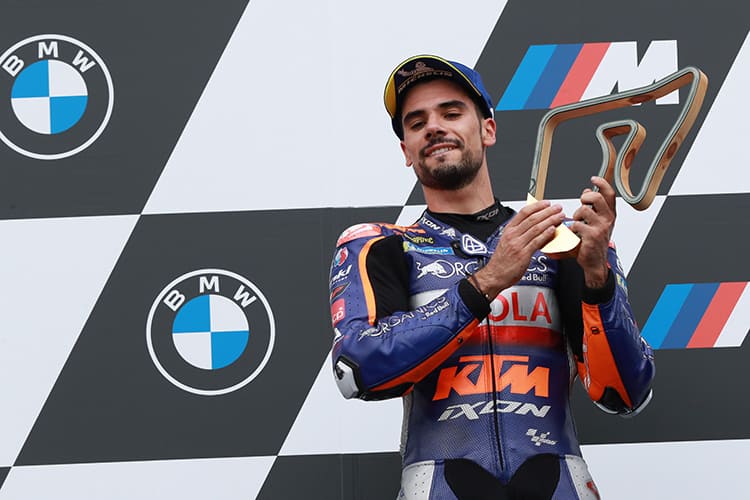 Miguel Oliveira feierte seinen ersten MotoGP-Sieg