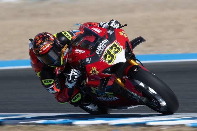 Lukas Tulovic: In Jerez mit der Nummer 33 statt der gewohnten 3