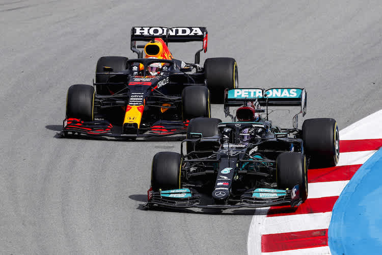 Lewis Hamilton gegen Max Verstappen