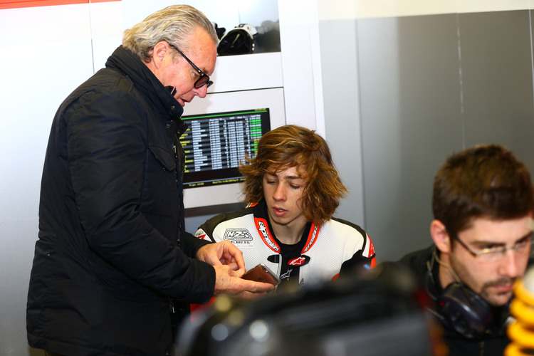 Wayne und Remy Gardner in Jerez