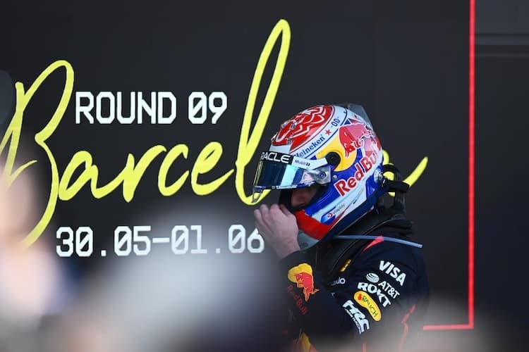 Schwarzer Tag für Max Verstappen in Barcelona