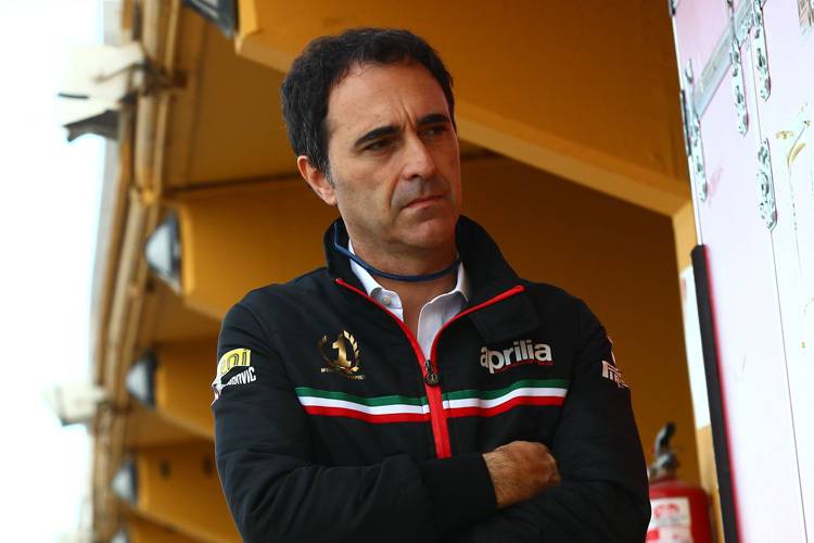 Aprilia-Rennchef Romano Albesiano
